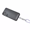 Intenso USB-C laadimisnöör telefoni kaelarihmakaabel 60 W kiirlaadimine reguleeritava pikkusega 1,65 m nailon lilla