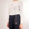 Intenso USB-C laadimisrihm telefoni kaelapaela kaabel 60 W kiirlaadimine reguleeritava pikkusega 1.65 m nailon roheline