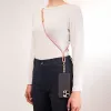 Intenso USB-C laadimisrihm telefoni kaelapaelakaabel 60W kiirlaadimine reguleeritava pikkusega 1,65m nailon mitmevärviline