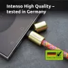 Intenso USB-C laadimisrihm telefoni kaelapaelakaabel 60W kiirlaadimine reguleeritava pikkusega 1,65m nailon mitmevärviline