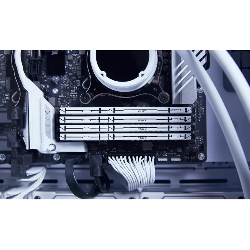 Kingston Technology FURY Beast 32GB 6000MT/s DDR5 CL36 DIMM Valge EXPO