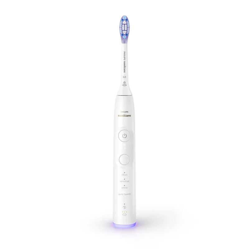 Sonic harjapea Philips Series 7100 HX7420/01 — 62 000 liigutust/min, 4 režiimi, rõhuandur, Bluetooth, taaslaetav (valge)