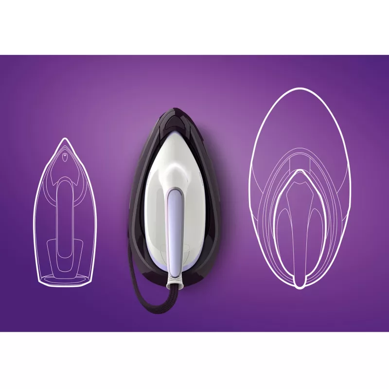 Auruga triikimisjaam Philips PSG6024/30 — 2400 W, 500 g/min aurulöök, 1,8 l paak, SteamGlide Plus tallaplaat