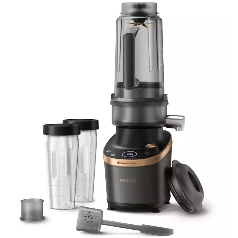 Köögisegisti Philips Flip&Juice™ HR3770/10 Must Vask