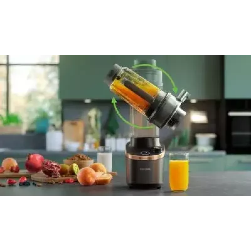 Köögisegisti Philips Flip&Juice™ HR3770/10 Must Vask