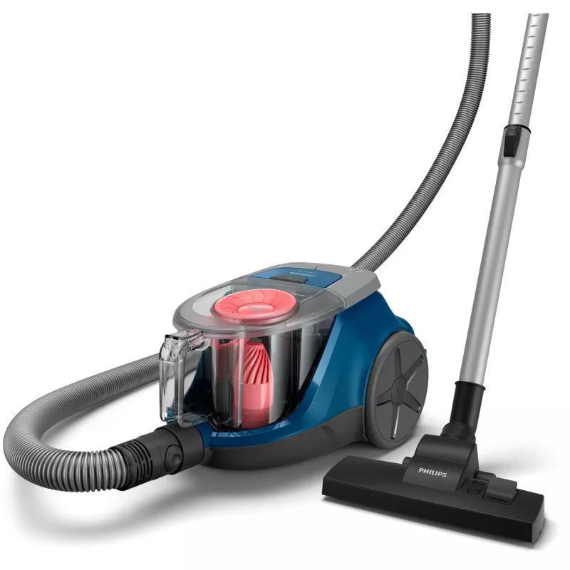 Silindertolmuimeja Philips 2000 seeria XB2123/09 — 850 W, 1,3 L tsükloniline, vaiba ja kõva põranda jaoks