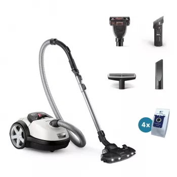 Silindertolmuimeja Philips 8000 seeria XD8142/12 — 900 W, 4 L tolmukott, HEPA, 12 m tööraadius