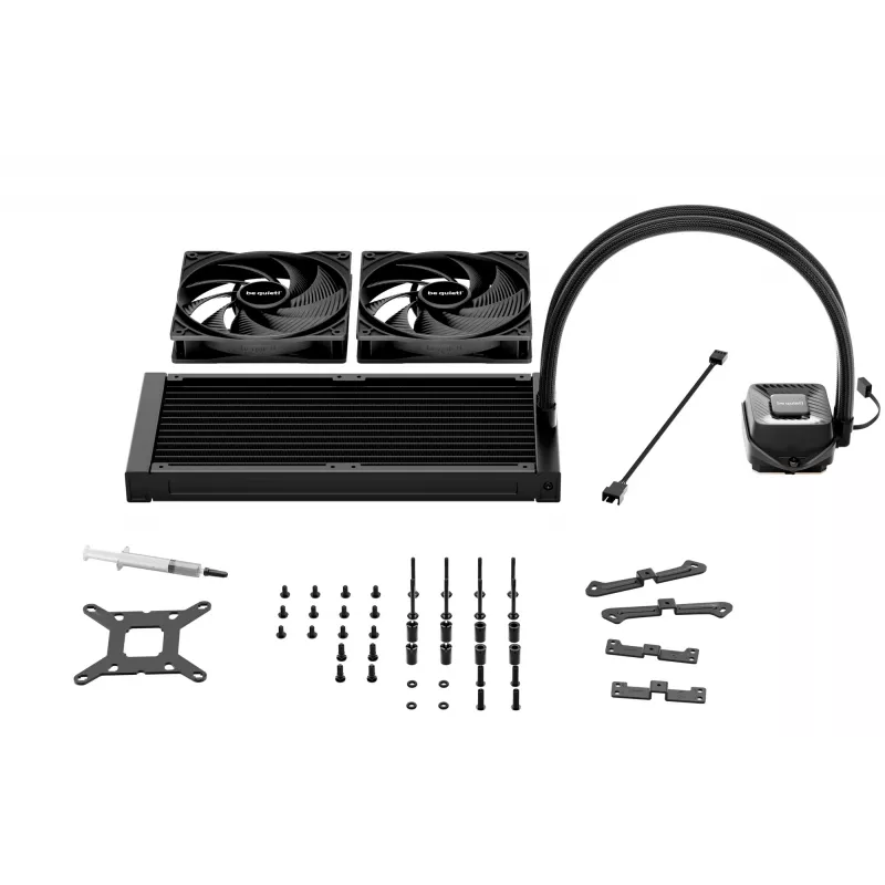 Mitmeotstarbeline vedelikjahuti be quiet! PURE LOOP 3 — 140 mm ventilaator, must, toetab LGA 1150/1151/1155/1200/1700 ja AM4/AM5