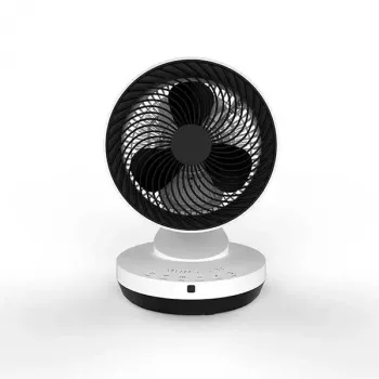 Majapidamislabaga ventilaator Stylies Gemma Must Valge 2000W Lauamudel