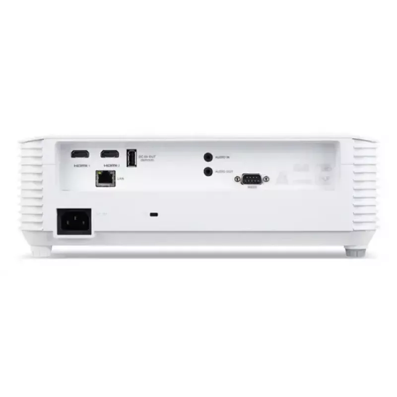 Projektor Acer P5550 — DLP 1080p (1920x1080), 5200 ANSI lm, lamp 240 W, standardheide, valge