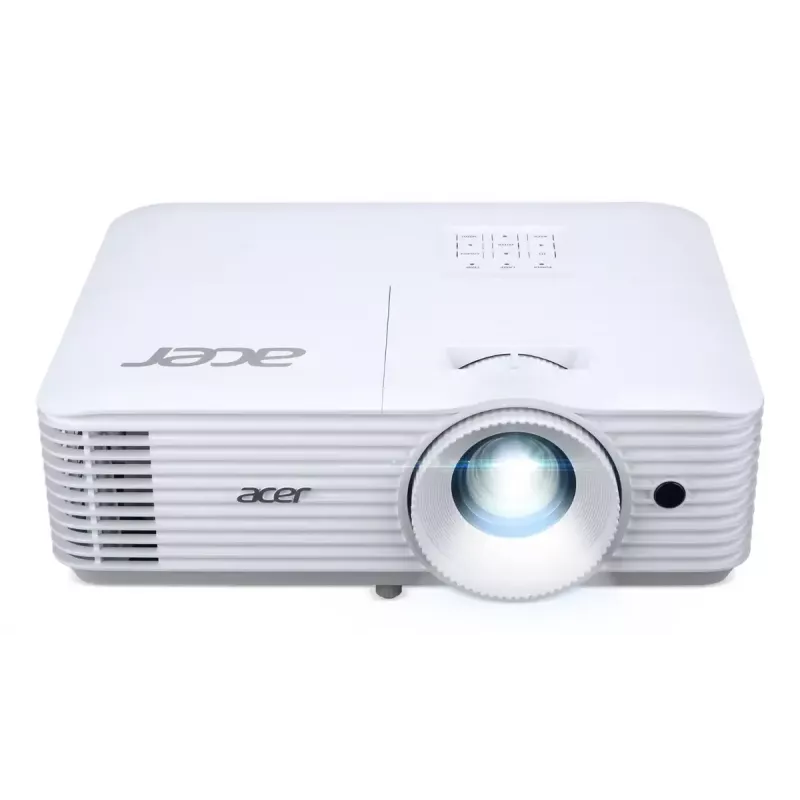 Projektor Acer P5550 — DLP 1080p (1920x1080), 5200 ANSI lm, lamp 240 W, standardheide, valge