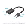 Vention 2-pordiline USB-väline helikaart 0.15M Must 2.1 kanalit 16 bitti