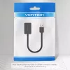 Vention 2-pordiline USB-väline helikaart 0.15M Must 2.1 kanalit 16 bitti