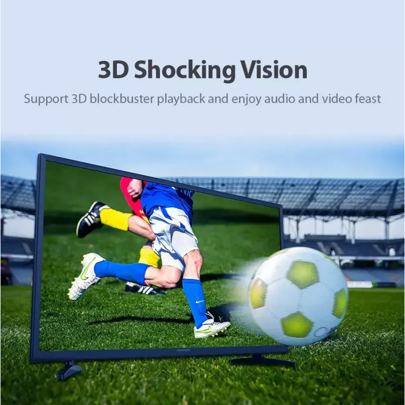 HDMI jaotur Vention 1 sisse 4 välja 4K@30Hz kuldne alumiiniumsulam