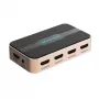 HDMI jaotur Vention 1 sisse 4 välja 4K@30Hz kuldne alumiiniumsulam
