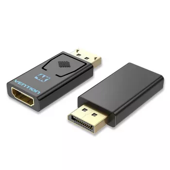 Vention DisplayPort-isane HDMI-emane adapter, must DP HDMI kullatud