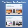 DisplayPort-HDMI-adapter Vention HBOB0, DisplayPort-isane–HDMI-emane, must, kullatud kontaktid