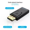 DisplayPort–HDMI adapter Vention HBKB0 – DP isane HDMI emasele, must, kullatud kontaktidega