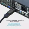 DisplayPort–HDMI adapter Vention HBKB0 – DP isane HDMI emasele, must, kullatud kontaktidega