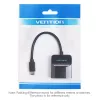 Vention USB USB-C to HDMI adapter TDCBB, 0,15 m, 3840×2160, must, ABS