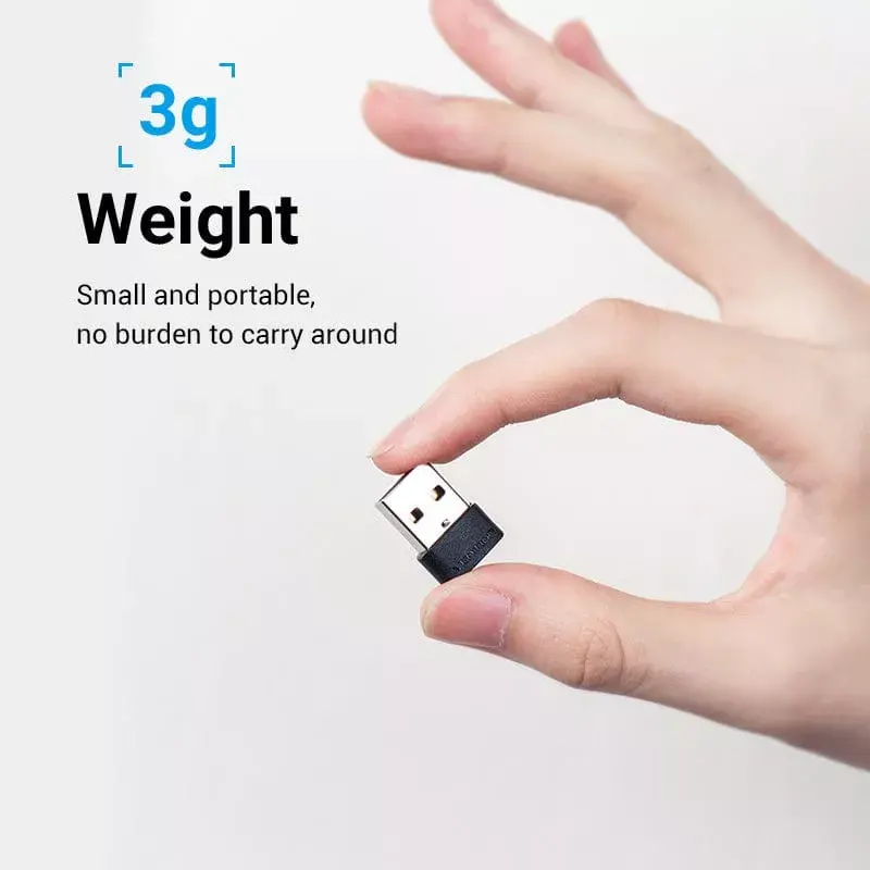 USB-adapter Vention CDWB0 USB 2.0 isane USB-C-emane must PVC