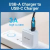 USB-adapter Vention CDWB0 USB 2.0 isane USB-C-emane must PVC