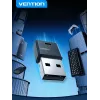 USB Bluetooth võrguadapter Vention NAHB0 — juhtmevaba USB-host, Bluetooth-liides, must
