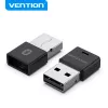 USB Bluetooth võrguadapter Vention NAHB0 — juhtmevaba USB-host, Bluetooth-liides, must