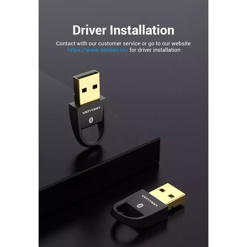 USB Bluetooth 5.0 adapter Vention CDSB0 Must