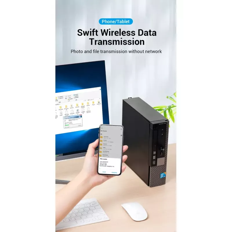 USB Bluetooth 5.0 adapter Vention CDSW0 juhtmega ühenduvus