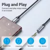 Vention USB-C to 3.5mm Earphone Jack Adapter BGMHA, USB USB-C isane 3.5mm emasele, 0,1 m, hall