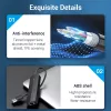 USB 2.0 jaotur Vention 3 pordiga ja 100M Etherneti adapteriga, USB 2.0 host, 4 porti, must