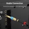 Heliadapter Vention VDD-C03 — 6,5 mm (isane) RCA-le (emane), kullatud kontaktidega, sinine