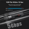 Vention 2-in-1 USB 3.2 Gen 1 (USB 3.0) kaardilugeja — SD ja MicroSD, must, kompaktne