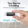 Vention 2-in-1 USB 3.0 A kaardilugeja SD+TF, USB 3.2 Gen 1, 5000 Mbit/s, must