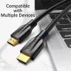 Vention 8K HDMI-kaabel 2 m must 48 Gbit/s HDMI 2.1