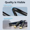 DisplayPort isane-isane kaabel Vention 1,5 m, 4K HD, must, 6 mm läbimõõt