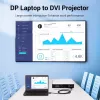 DisplayPort-DVI-kaabel Vention HAFBH — DisplayPort DVI-le, 1 m, must, 5,2 mm