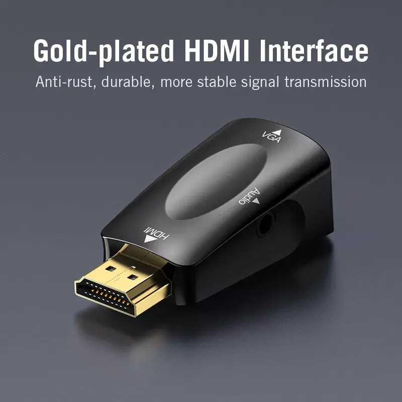 HDMI-VGA-muundur Vention AIDB0 1080p Must