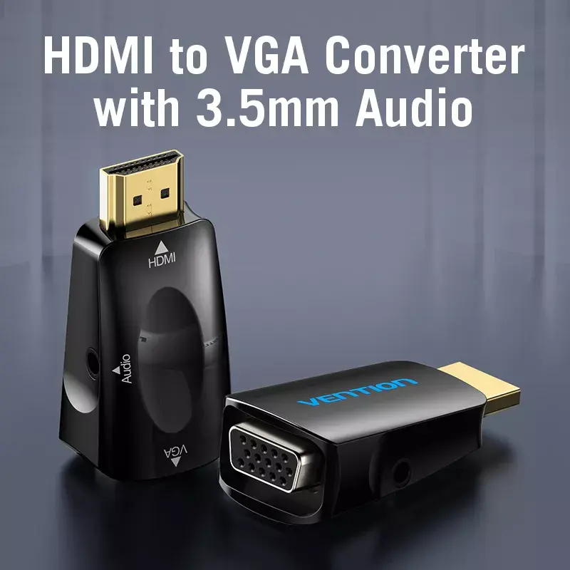 HDMI-VGA-muundur Vention AIDB0 1080p Must