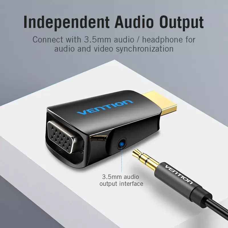 HDMI-VGA-muundur Vention AIDB0 1080p Must