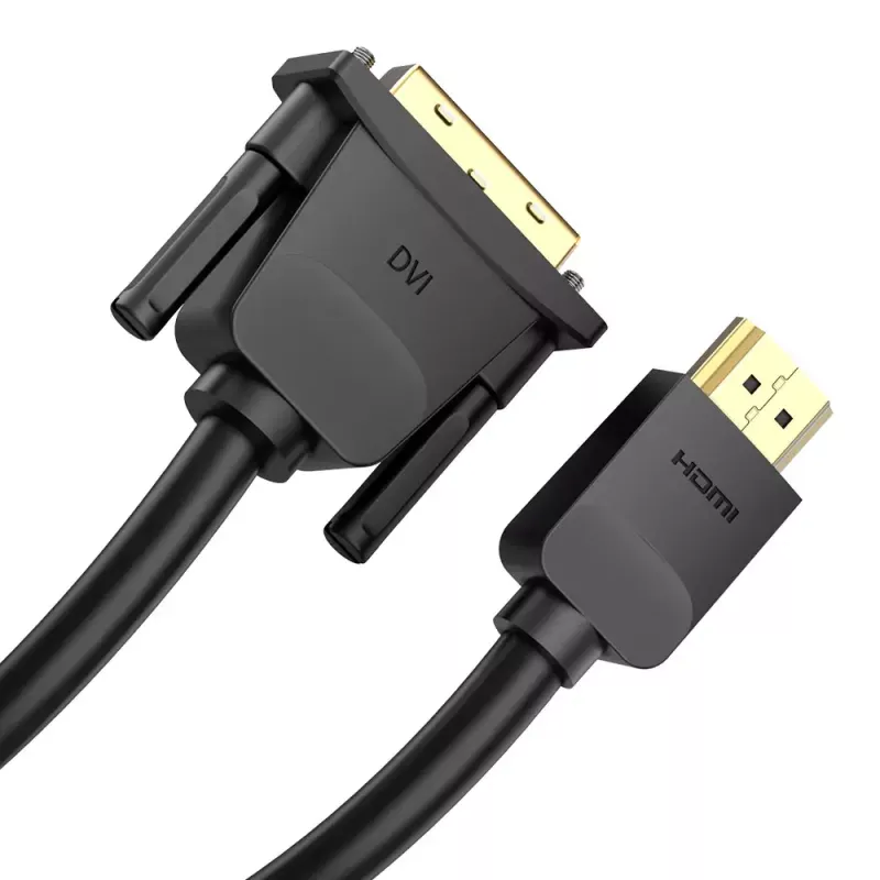 Vention HDMI-DVI kaabel 3M must HDMI tüüp A DVI-D 3m