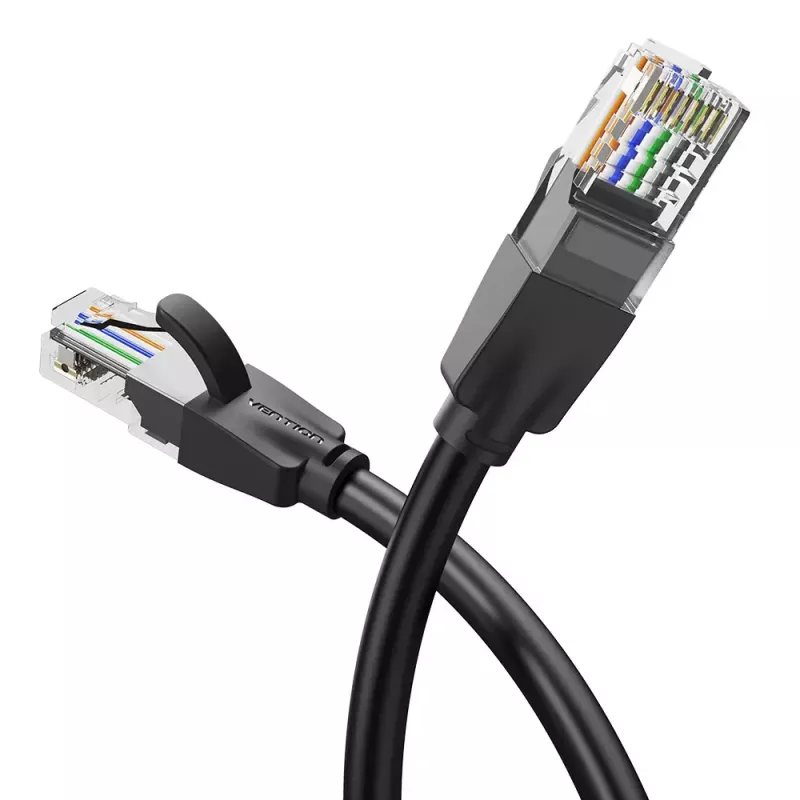 Vention Cat.6 UTP ühenduskaabel 3m Must 1000 Mbit/s RJ-45