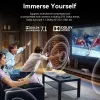 Vention 2-pordiline kahesuunaline 8K HDMI lüliti AKPH0, HDMI 2.1, 7680×4320@60Hz, USB-C toide, alumiinium, hall