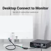 VGA-HDMI konverter Vention 0,15M Must VGA HDMI Mikro-USB Heli