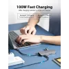 Vention USB-C dokkimisjaam, HDMI, USB 3.0x3, SD, TF, PD 100W, hall
