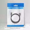 HDMI-kaabel Vention AHCBF 1 m, HDMI-A isane HDMI-A emasele, 18 Gbit/s, 4K, must
