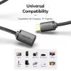 HDMI-kaabel Vention AHCBF 1 m, HDMI-A isane HDMI-A emasele, 18 Gbit/s, 4K, must