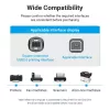 USB 2.0 A-isane B-isasele kaabel 3 m — Vention — must PVC, 480 Mbit/s, 2 A