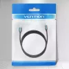 USB 2.0 A-pistik B isasele kaabel Vention COQBJ, 0.5 m, must, PVC kest, 2 A, 0.48 Gbit/s